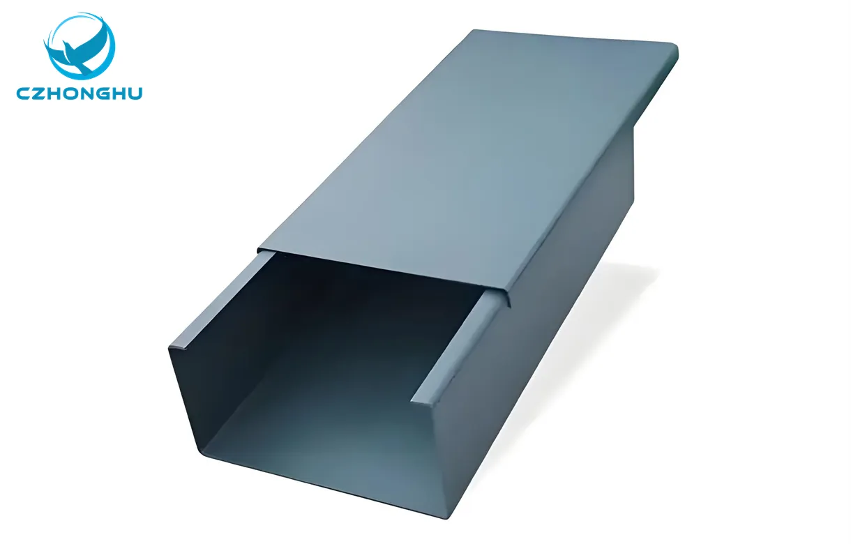 Calha elétrica ao ar livre