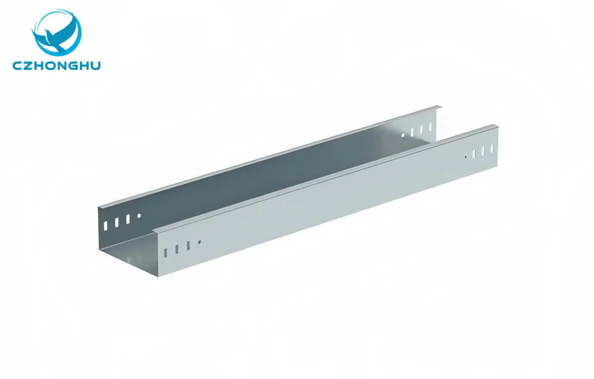 Bandeja de cabo tipo fundo sólido