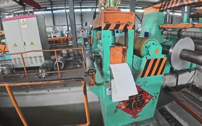 Vídeo de banda de aço galvanizado