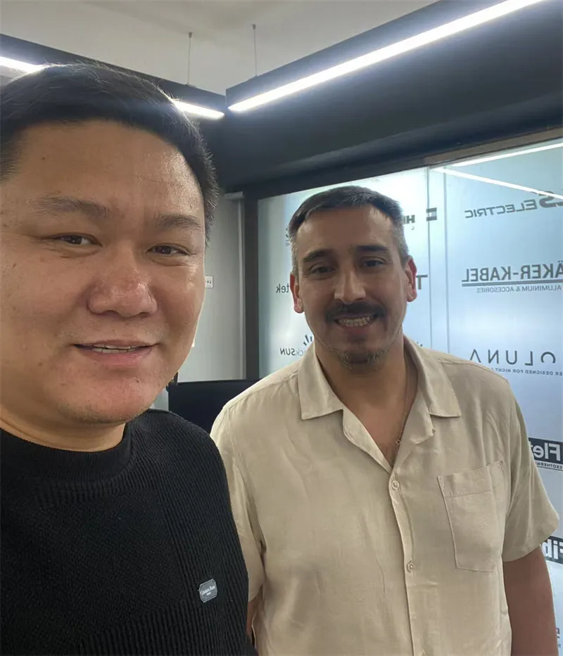 Honghu visita de negócios