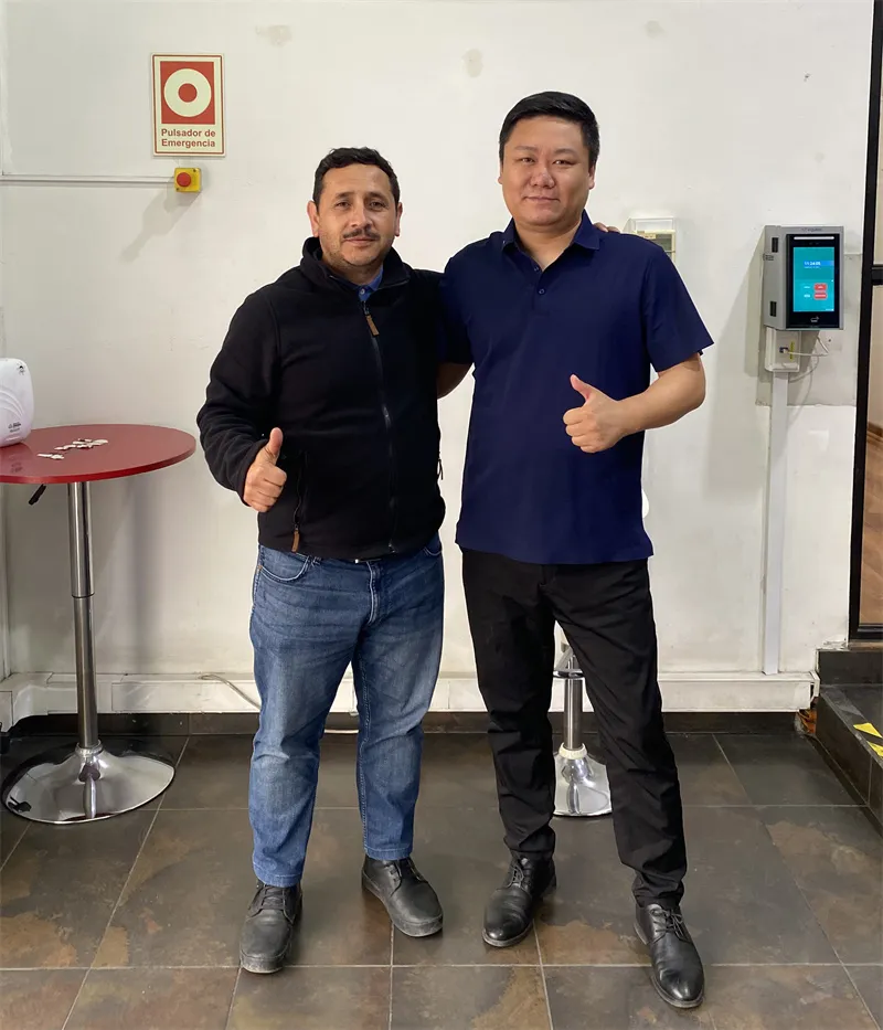 Honghu visita de negócios