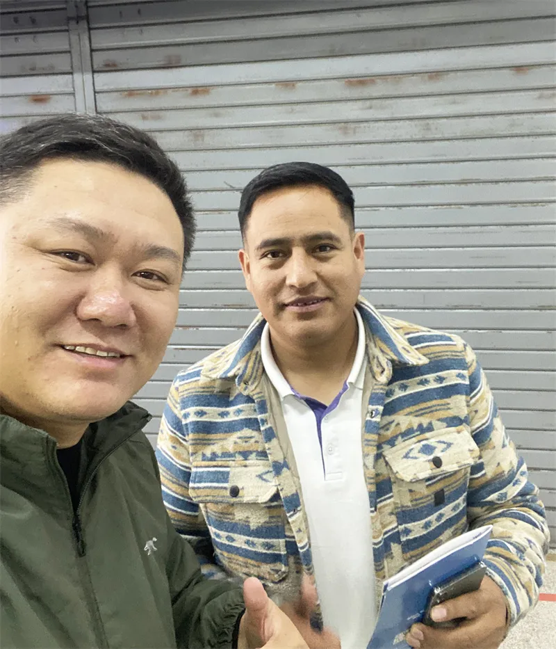 Honghu visita de negócios